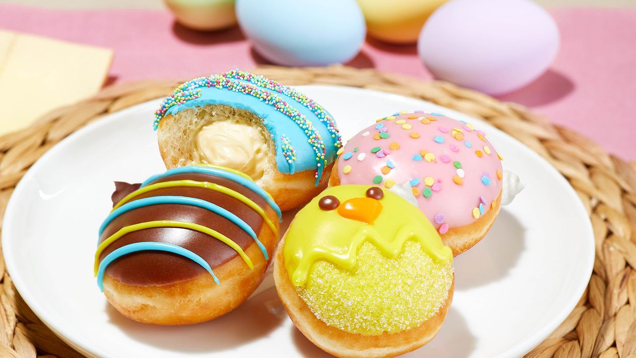 Krispy Kreme debuts 3 new mini filled doughnuts perfect for spring