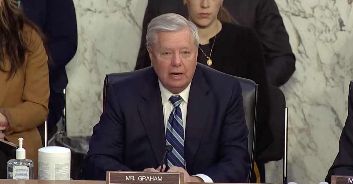 Lindsey Graham Just Claimed Dems 'Destroyed' Brett Kavanaugh's Life—And Everyone Is Pointing Out The Obvious