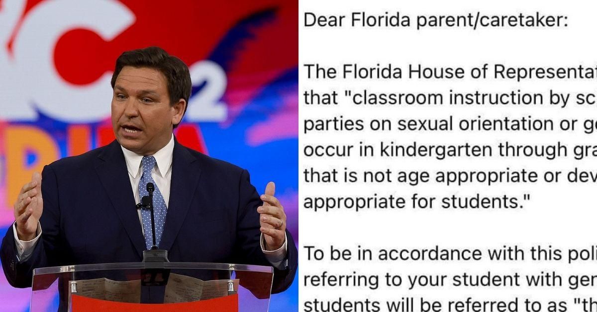 Viral Memo Letting Florida Teachers Know How To Troll 'Don't Say Gay' Law Is Pure Fire