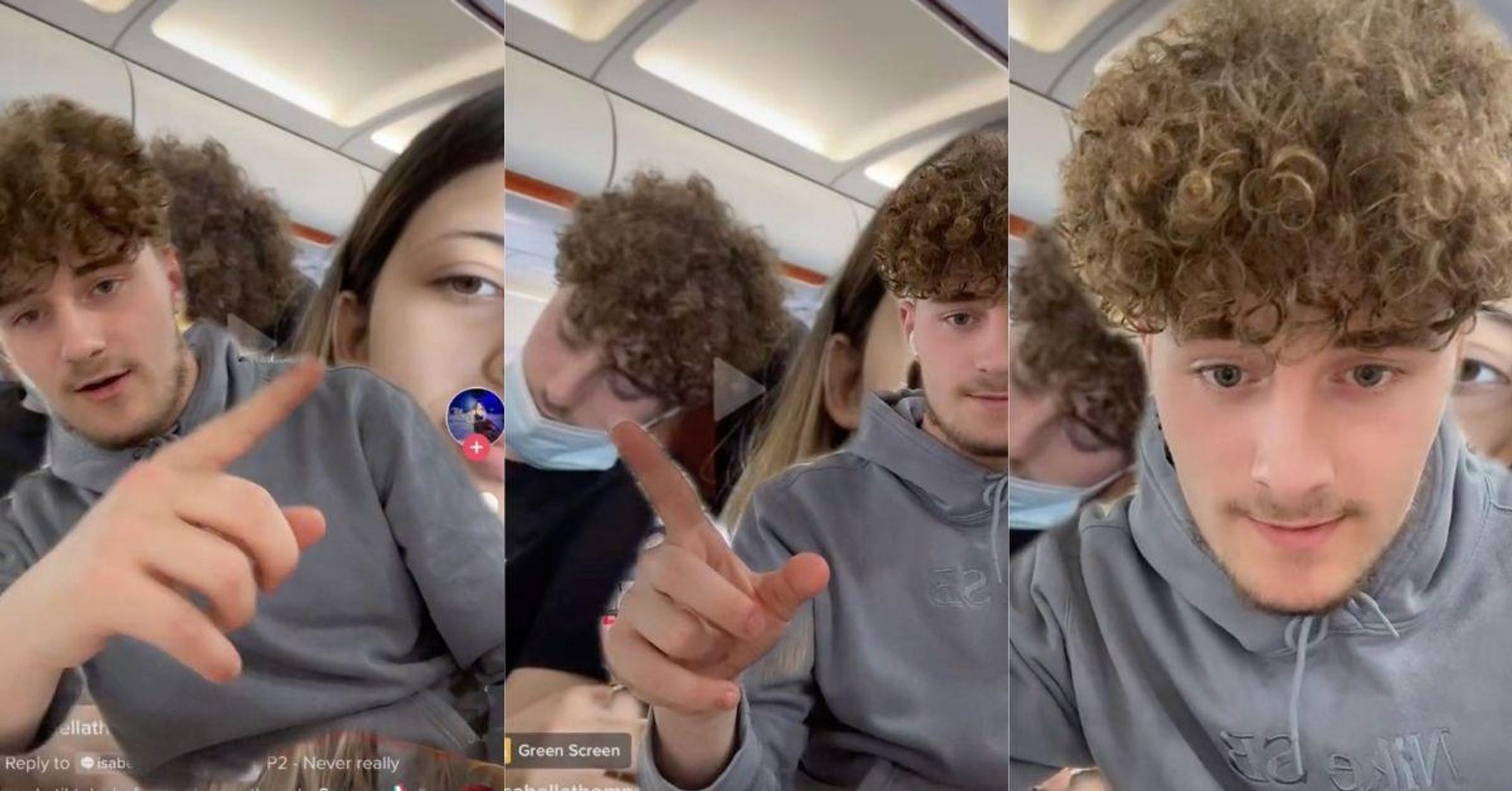Guy Calls Out TikToker Who Pretended He Was Her Cheating Ex-Boyfriend On A Plane While He Slept