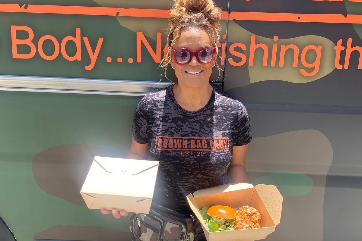 brown bag lady