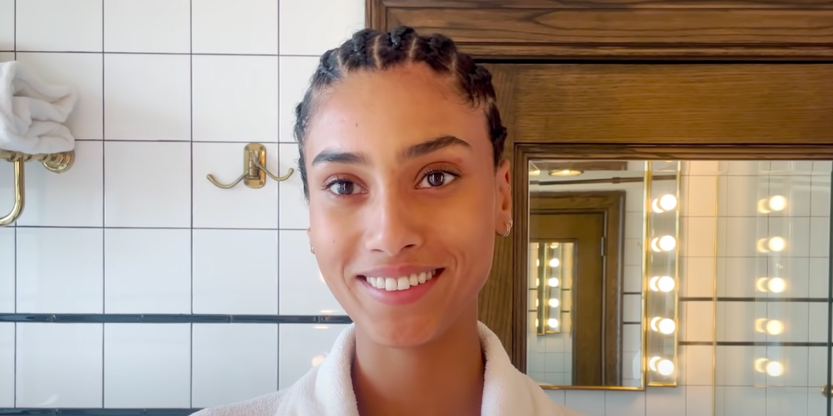 Model Imaan Hammam Swears By This $149 Tool For Optimal Skincare Penetration