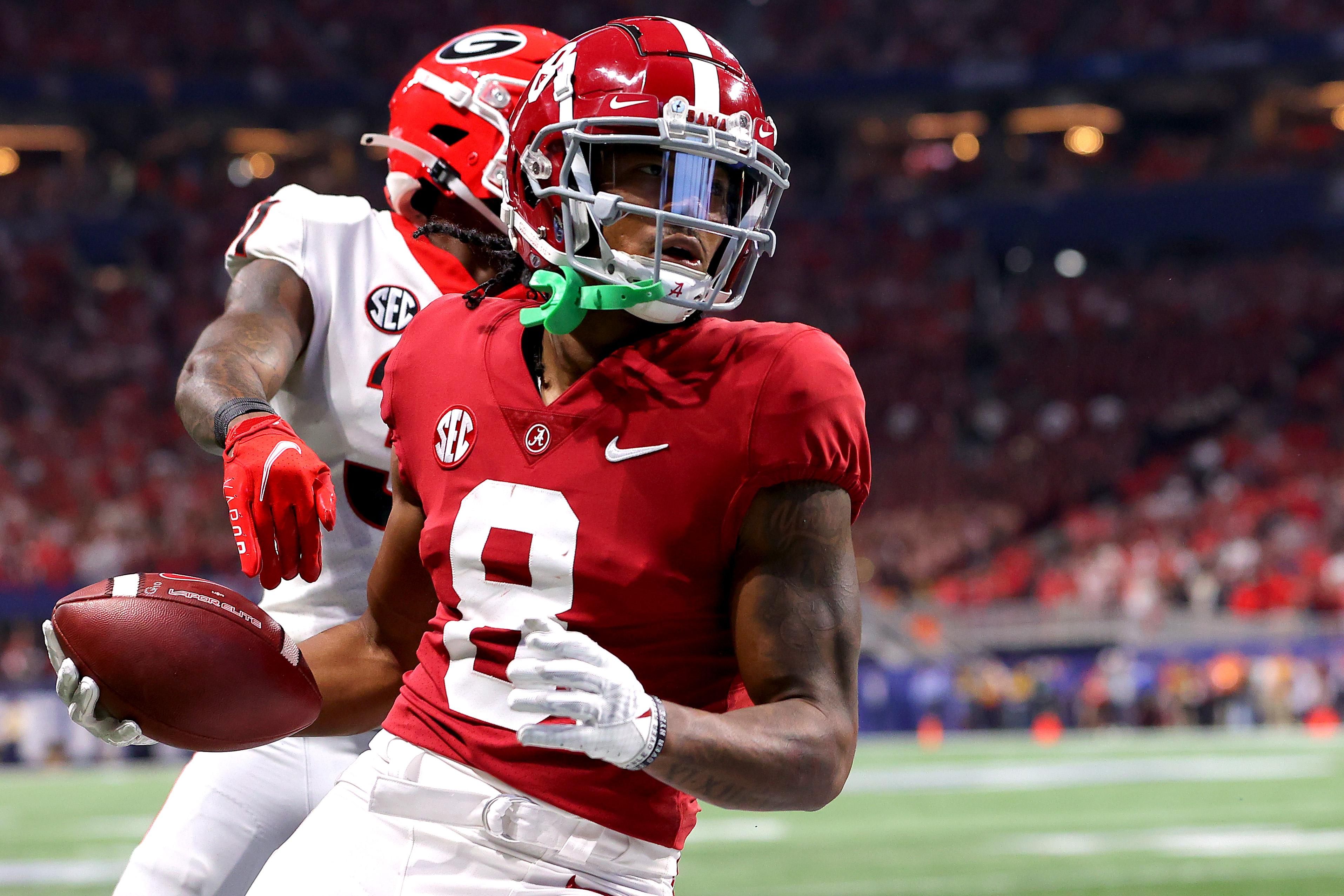 Texans trade back into 2nd round and draft Alabama receiver