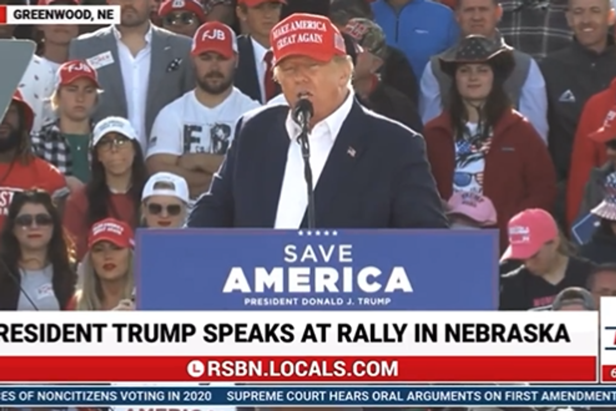 Trump Wants YOU To Vote Tuesday For JP Or JD Mandel Or Barbara Mandrell Or Whatever It Is