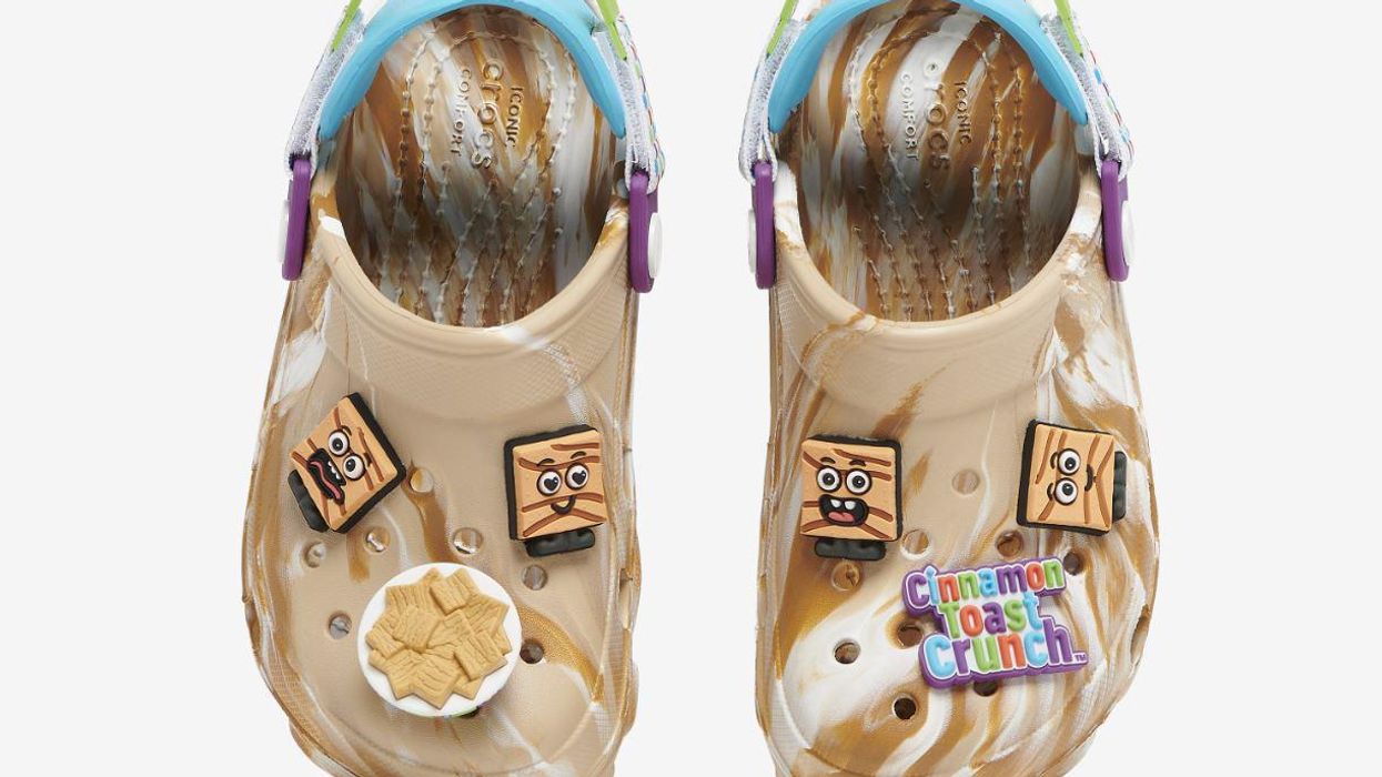 Crocs and General Mills team up to create a line of colorful shoes inspired by popular cereals