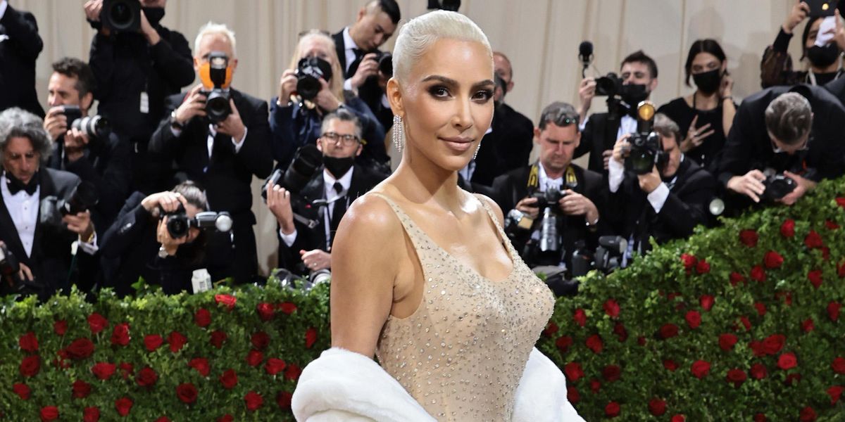 Kim Kardashian Wore Marilyn Monroe's 'Happy Birthday' Dress to Met Gala
