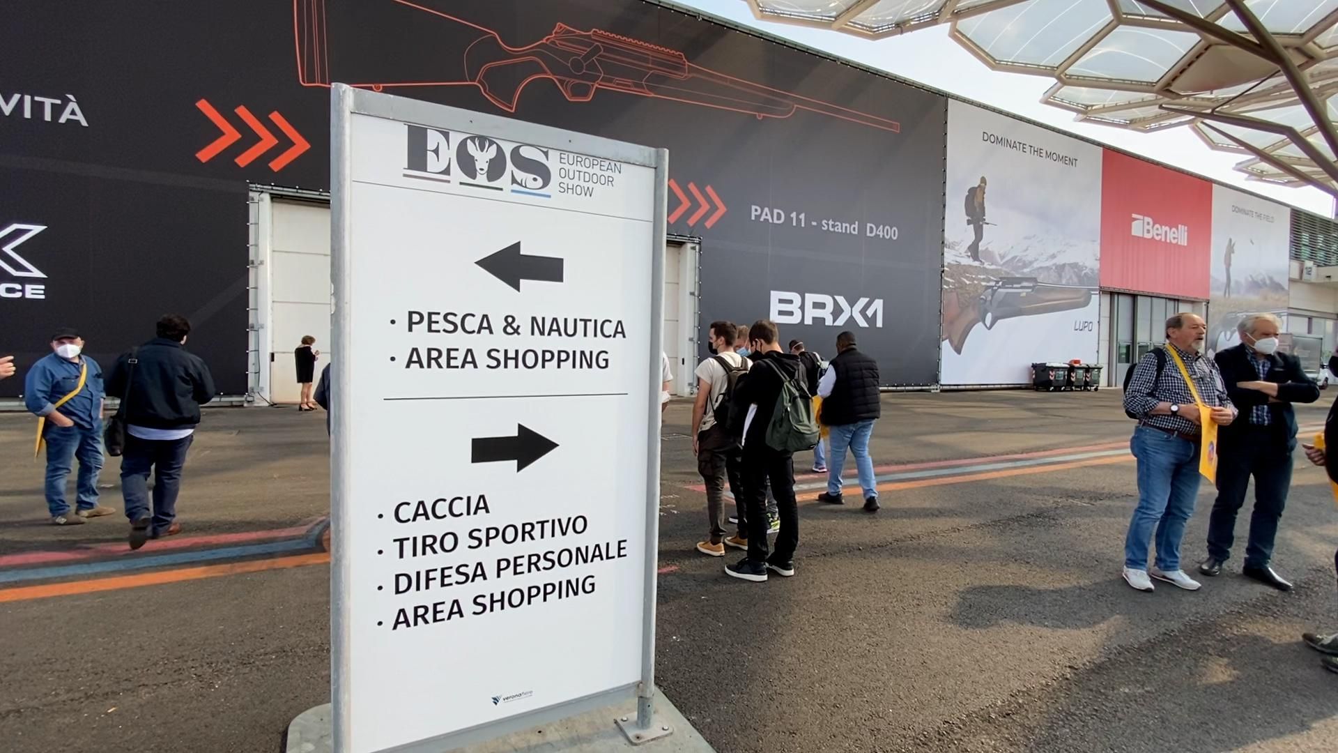 Caccia, tiro sportivo e pesca protagoniste a Eos 2022