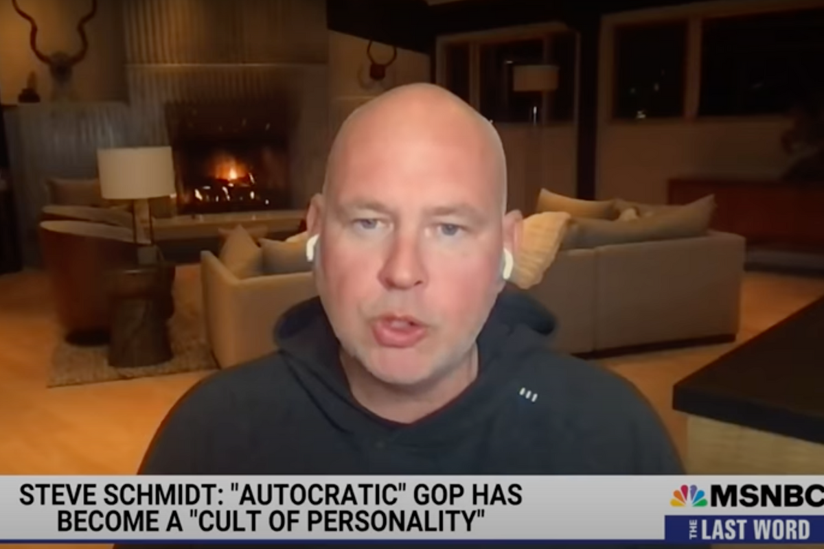 Now *Steve Schmidt* Blaming Ruth Bader Ginsburg For GOP Killing Roe? Well Bless His Heart In Hell