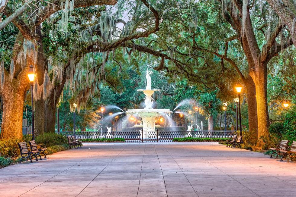 Forsyth Park in Savannah, Georgia