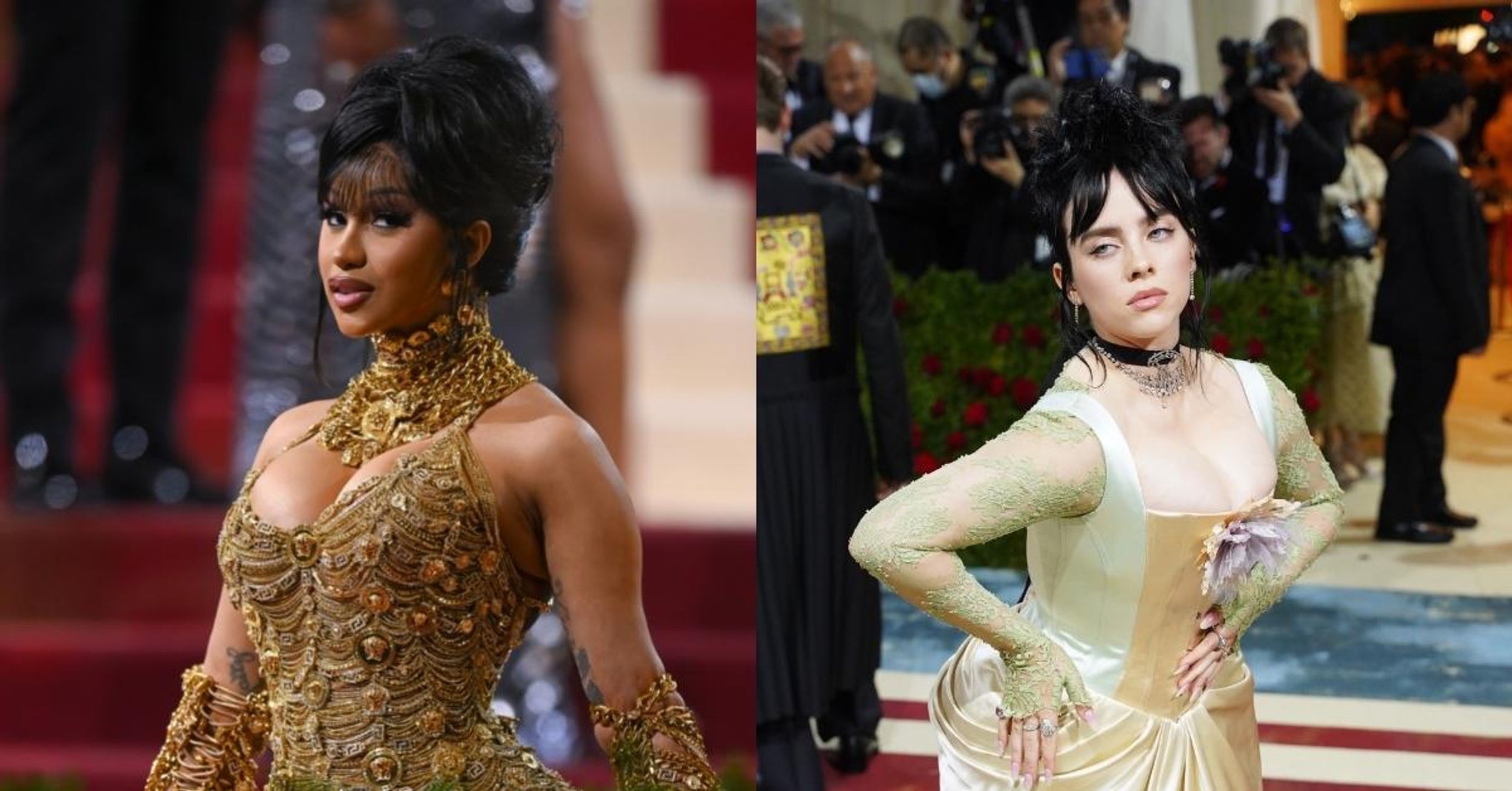 Cardi B Shuts Down Rumor That She's Feuding With Billie Eilish After Leaked Met Gala Video