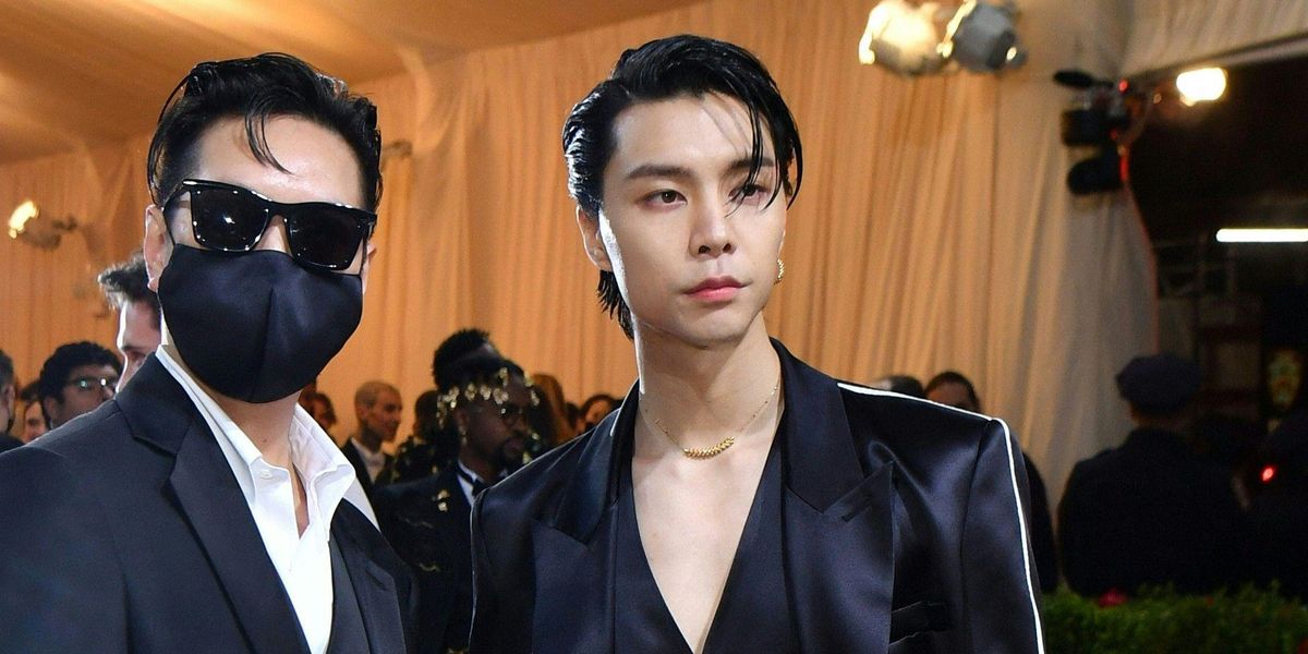 K-Pop Star Johnny From NCT's Met Gala 2022 Look By Peter Do