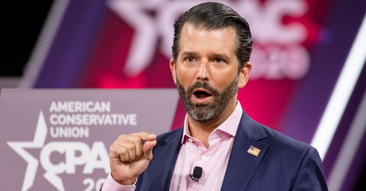 Don Jr. Gets Brutal Reminder About His Past After Tweet About RINOs Being 'Endangered Species'