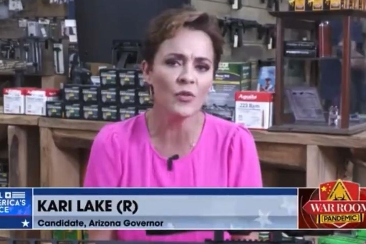 GOP AZ Gov Candidate Kari Lake Pretty Sure Zombie John McCain Still Pulling The Strings