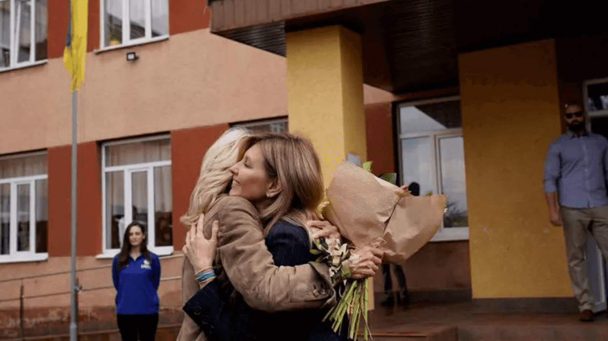 First Lady Jill Biden Makes Unannounced Visit To Ukraine