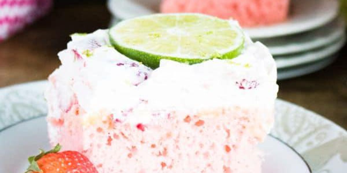 Partyfavorite Strawberry Margarita Poke Cake My Recipe Magic
