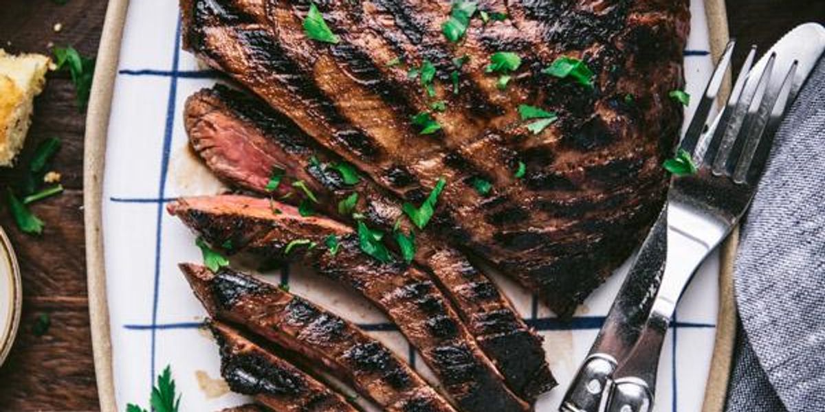 Mom's Easy Marinated Flank Steak My Recipe Magic