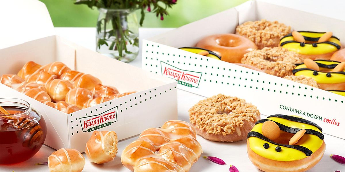 Krispy Kreme adds firstever honey doughnuts to its menu for a limited