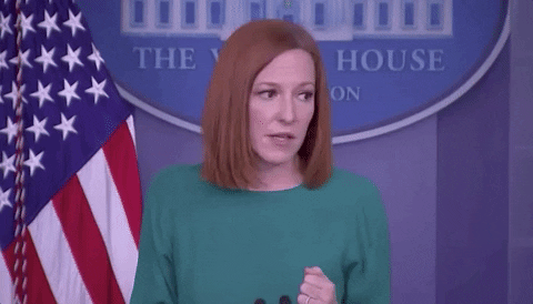 What Will Become Of All These Jen Psaki .Gifs When Karine Jean-Pierre Takes Over?
