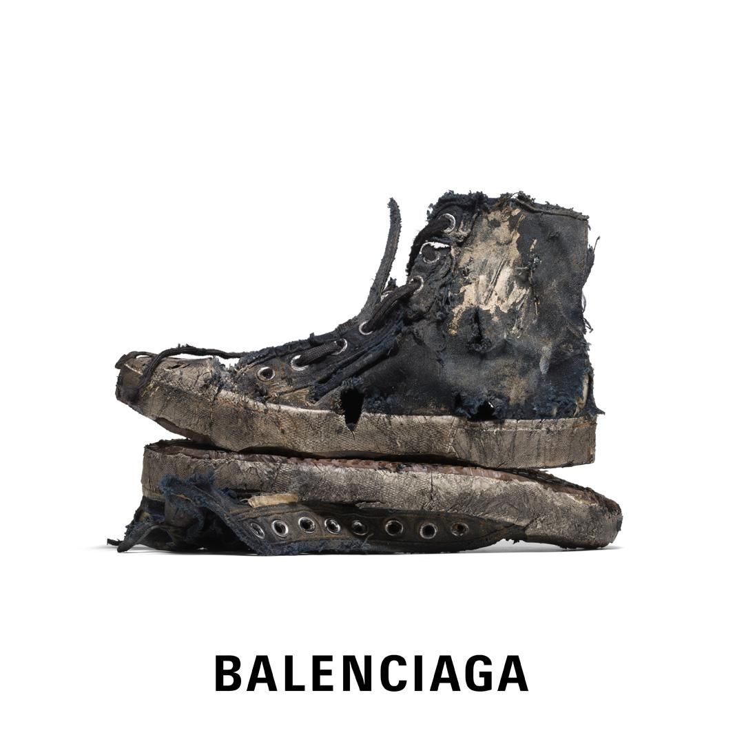 Balenciaga Arena high top sneakers black suede  Grailed