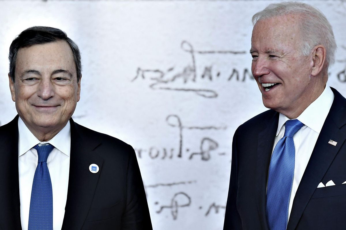 Draghi scommette su Washington però pesa il Trattato del Quirinale