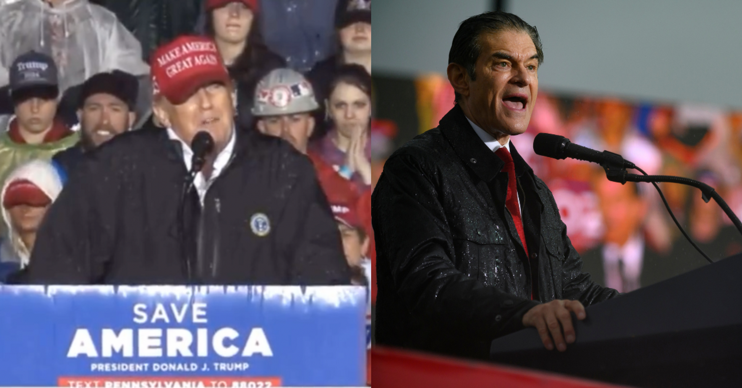 PA MAGA Crowd Boos After Trump Tells Them They Need To Secure 'Massive Victory' For Dr. Oz