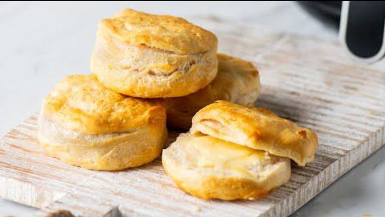 Here's how to make canned biscuits in the air fryer that don't taste like they came out of a can
