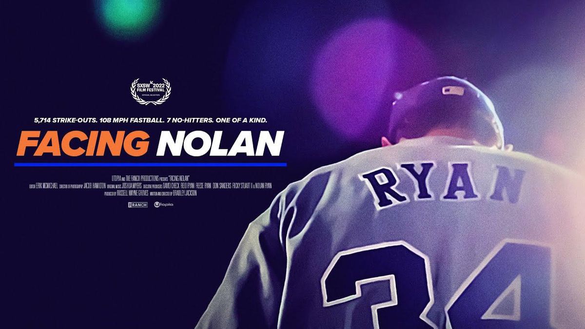 Houston Astros: New Nolan Ryan documentary in theaters Tuesday for one night