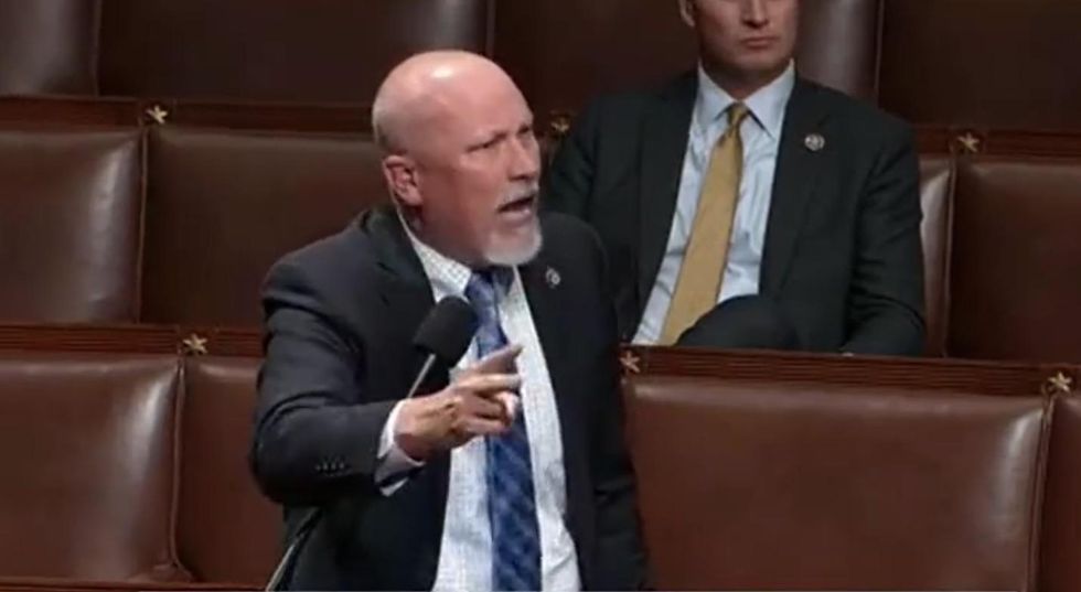 GOP lawmaker dresses down Congress for ramming through 40B aid package despite having just hours to read it