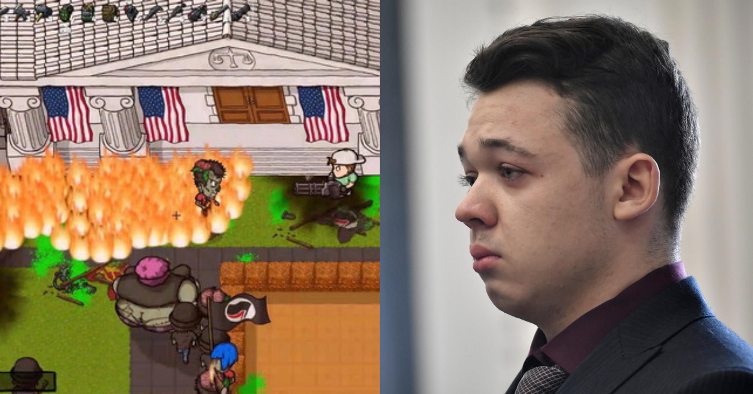 Far-Right Video Game Where You Play As Kyle Rittenhouse Shooting 'Zombie' Protesters Sparks Outrage