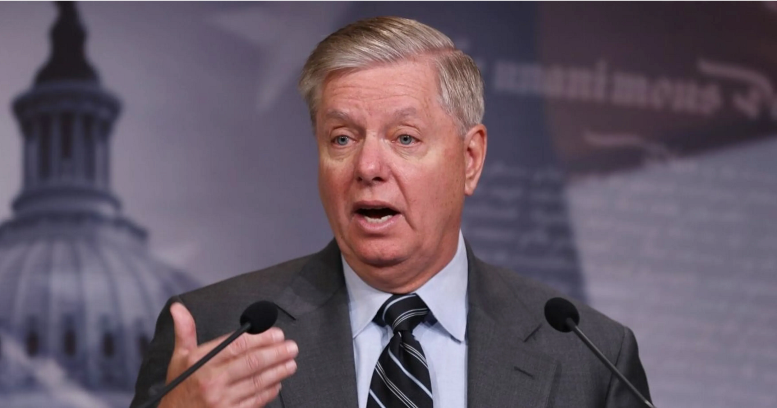 Lindsey Graham Praises Biden As 'The Best Person To Have' After Jan. 6 In Just Released Audio