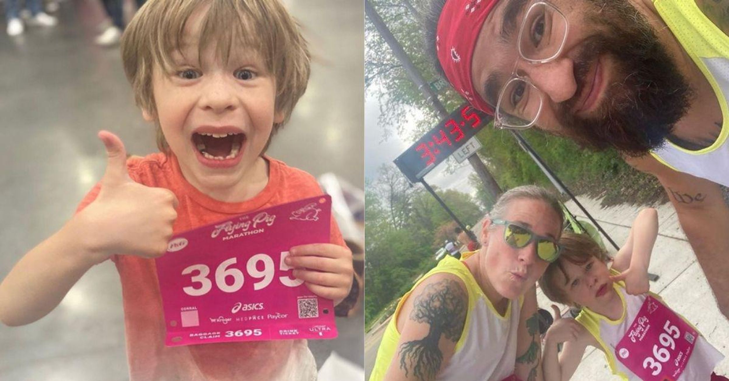 YouTuber Family Sparks Backlash After Making Their 6-Year-Old Son Run A Marathon With Them