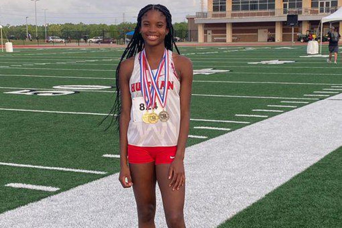 Meet "Turbo": Huffman's Williams set to compete in trio of events at UIL State Track & Field Meet
