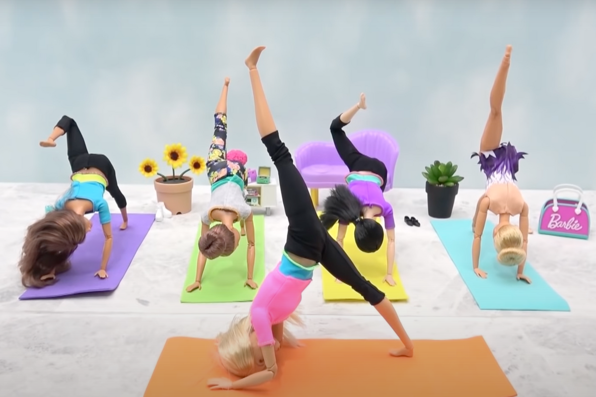 Satanic Yoga Barbie Is Coming For Your Children