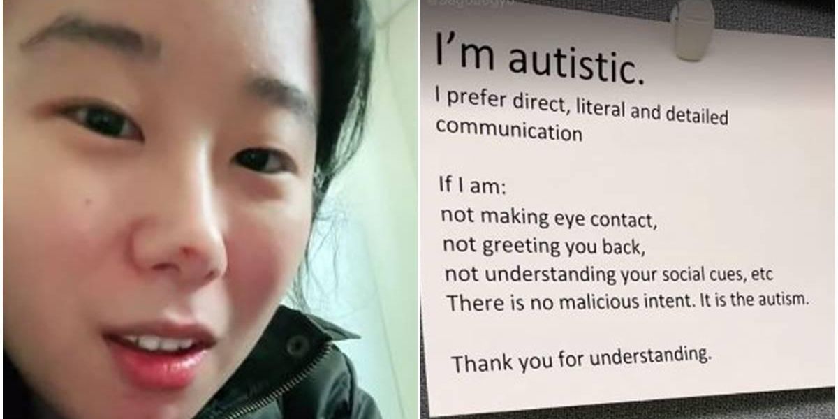 Autistic employee goes viral with office sign that breaks down 'bad communicator’ stereotypes