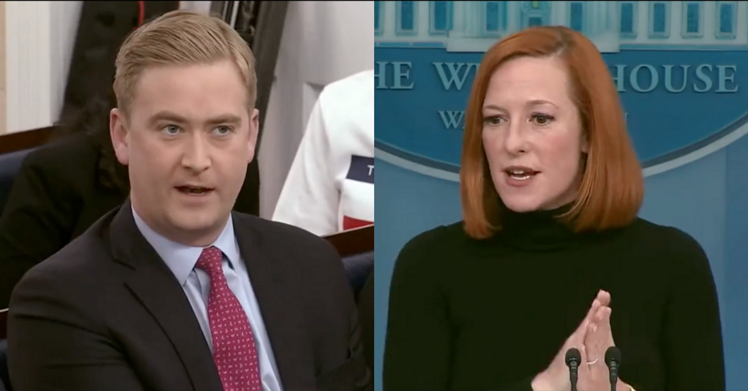 Psaki Reminds Doocy 'You're Not A Doctor' With Smackdown About How Mask Guidelines Work