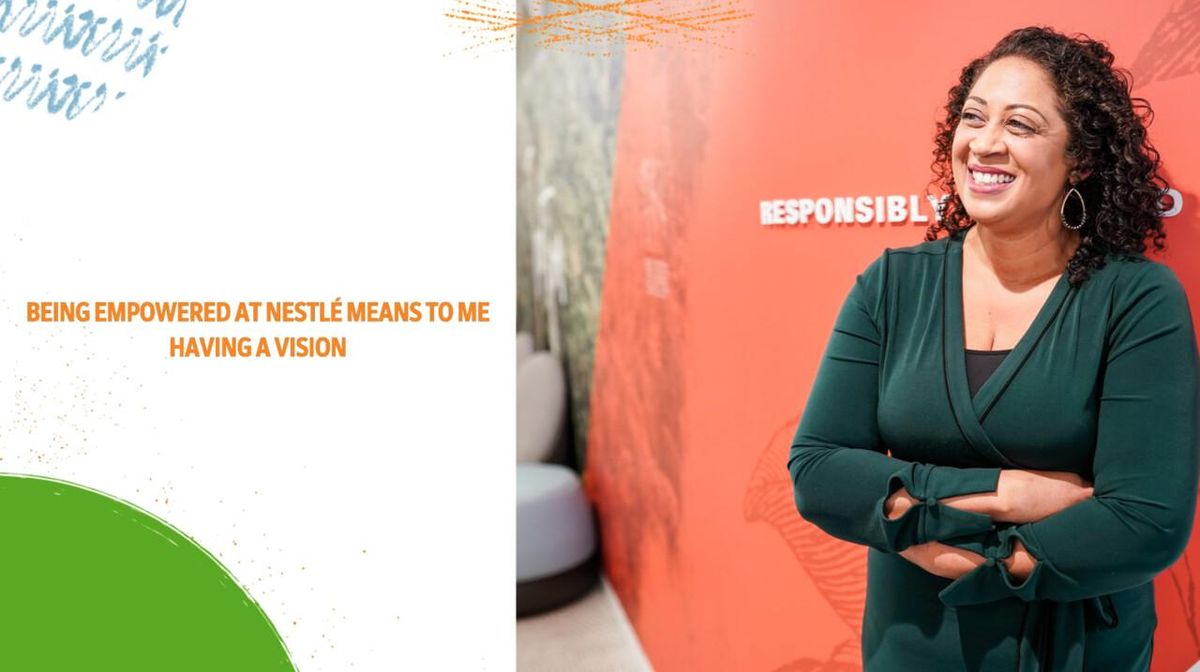 Blog post header with quote from Tiffany, Senior Category Manager at Nestlé USA