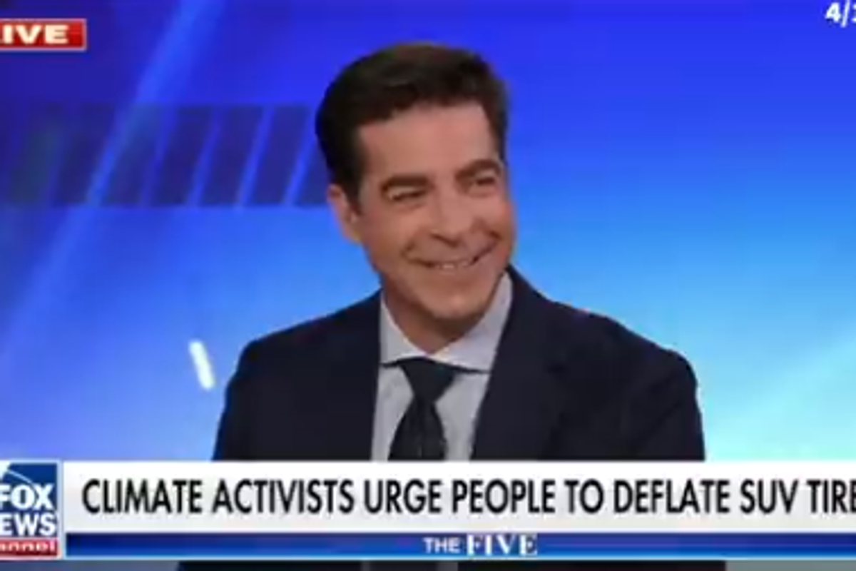 Jesse Watters Was Just Making Hilarious Joke About Deflating Woman's Tires, Why Didn't You Laugh?