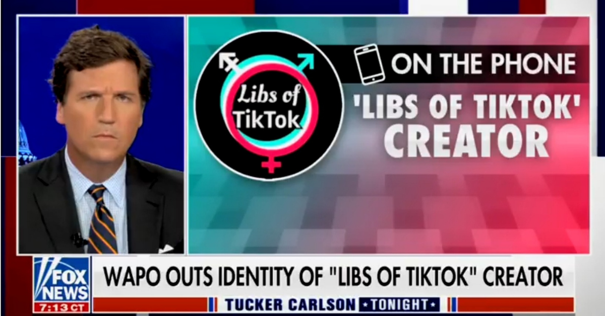 Conservatives Furious After WaPo Exposes Woman Behind Twitter Account Mocking 'Libs' On TikTok