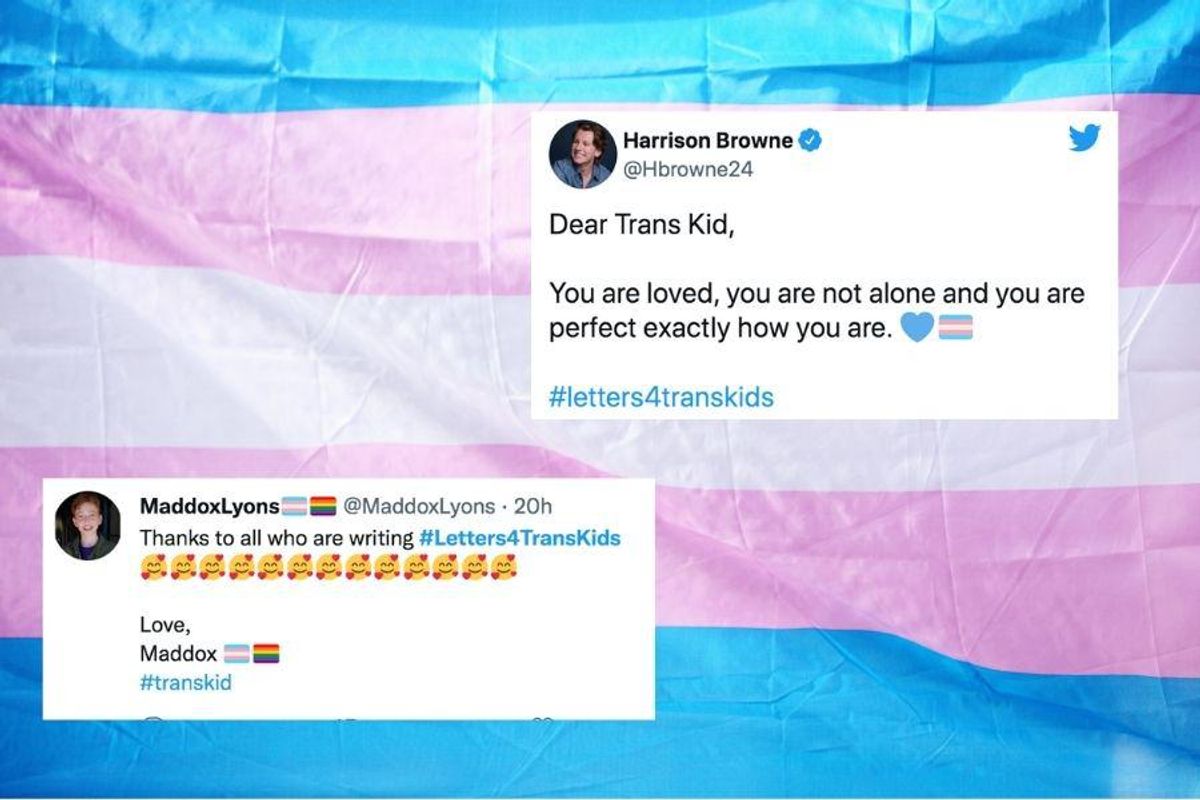 letters 4 trans kids twitter