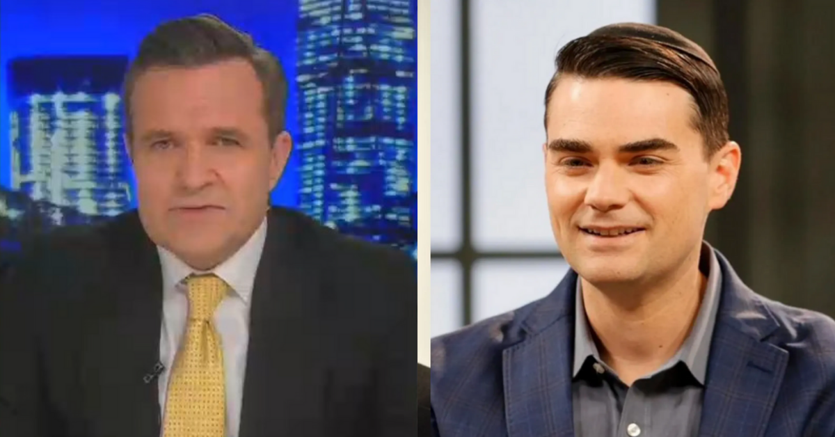 Newsmax Host Defends Including Ben Shapiro Among 'Black Conservatives' In On-Air Graphic