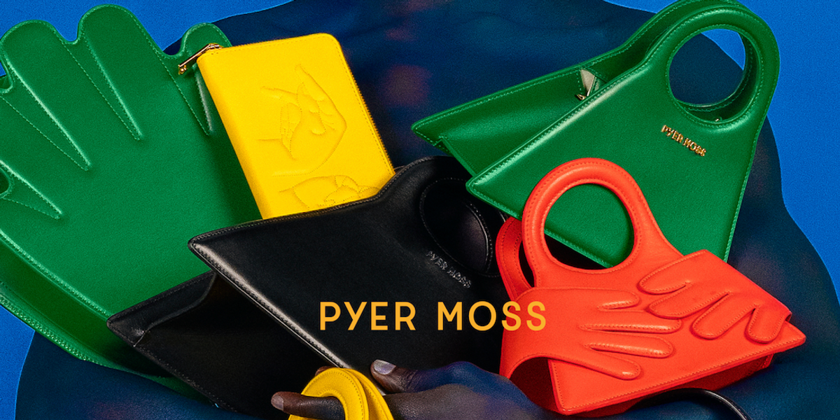Pyer Moss' First Handbags Took Three Years to Perfect