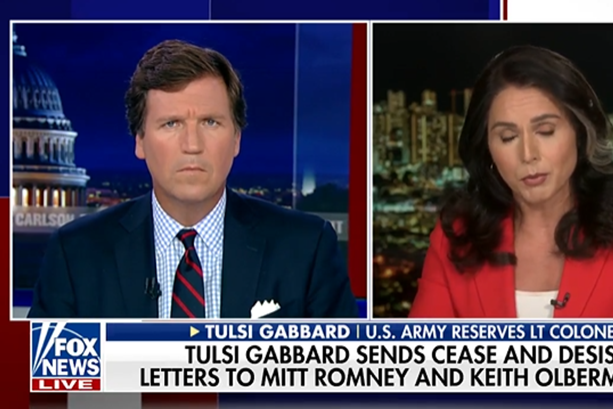 Tulsi Gabbard HEREBY DEMANDS Mitt Romney Take Back 'Treason' Tweet, How You Say 'LOL' In Russian?