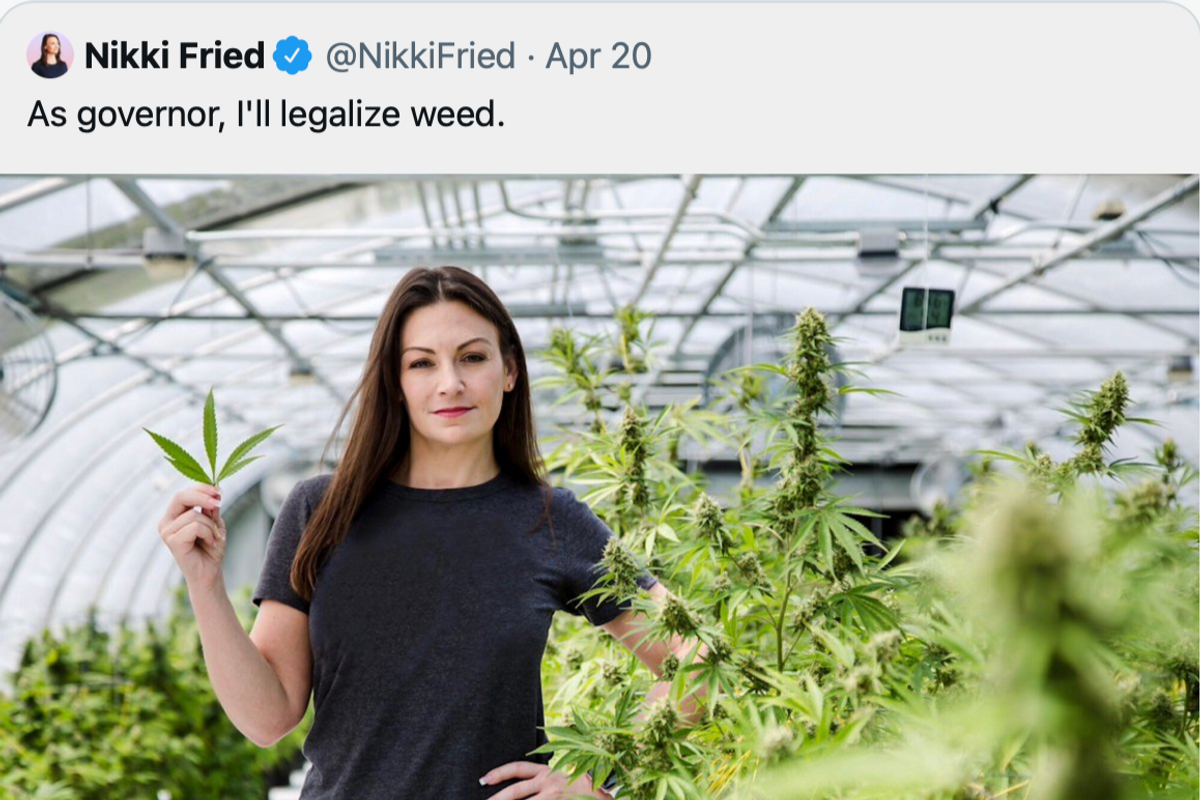 Florida Dem Gov. Candidate Nikki Fried: ‘Let’s Go Sue Brandon!’