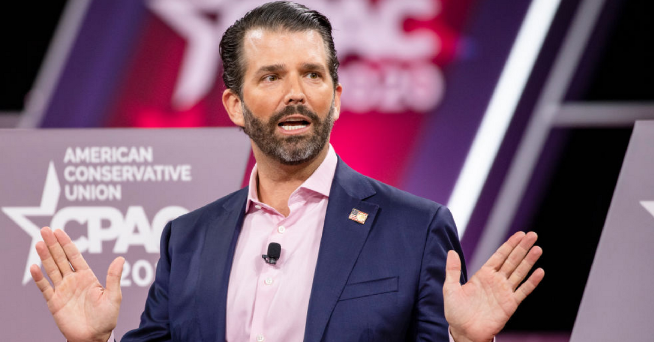 Don Jr. Explains The One Reason He'll Keep Wearing Masks When He Travels—And The Internet Is Rolling Its Eyes