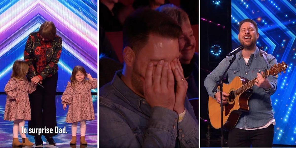 Dad had no idea he was auditioning for 'Britain's Got Talent.' He brought the house down anyway.