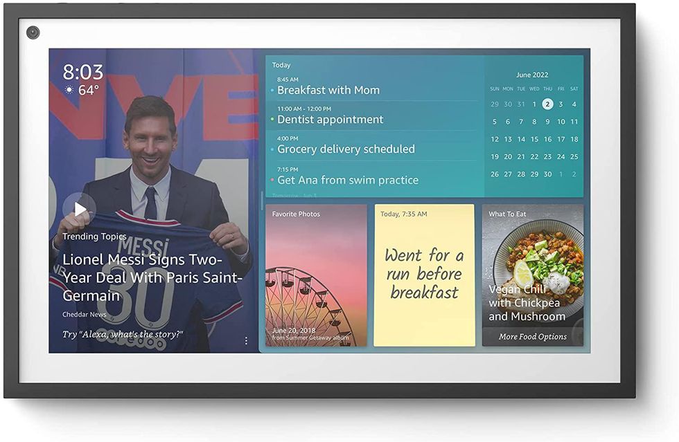 a photo of Amazon Echo Show 15, a full HD 15 inch smart display