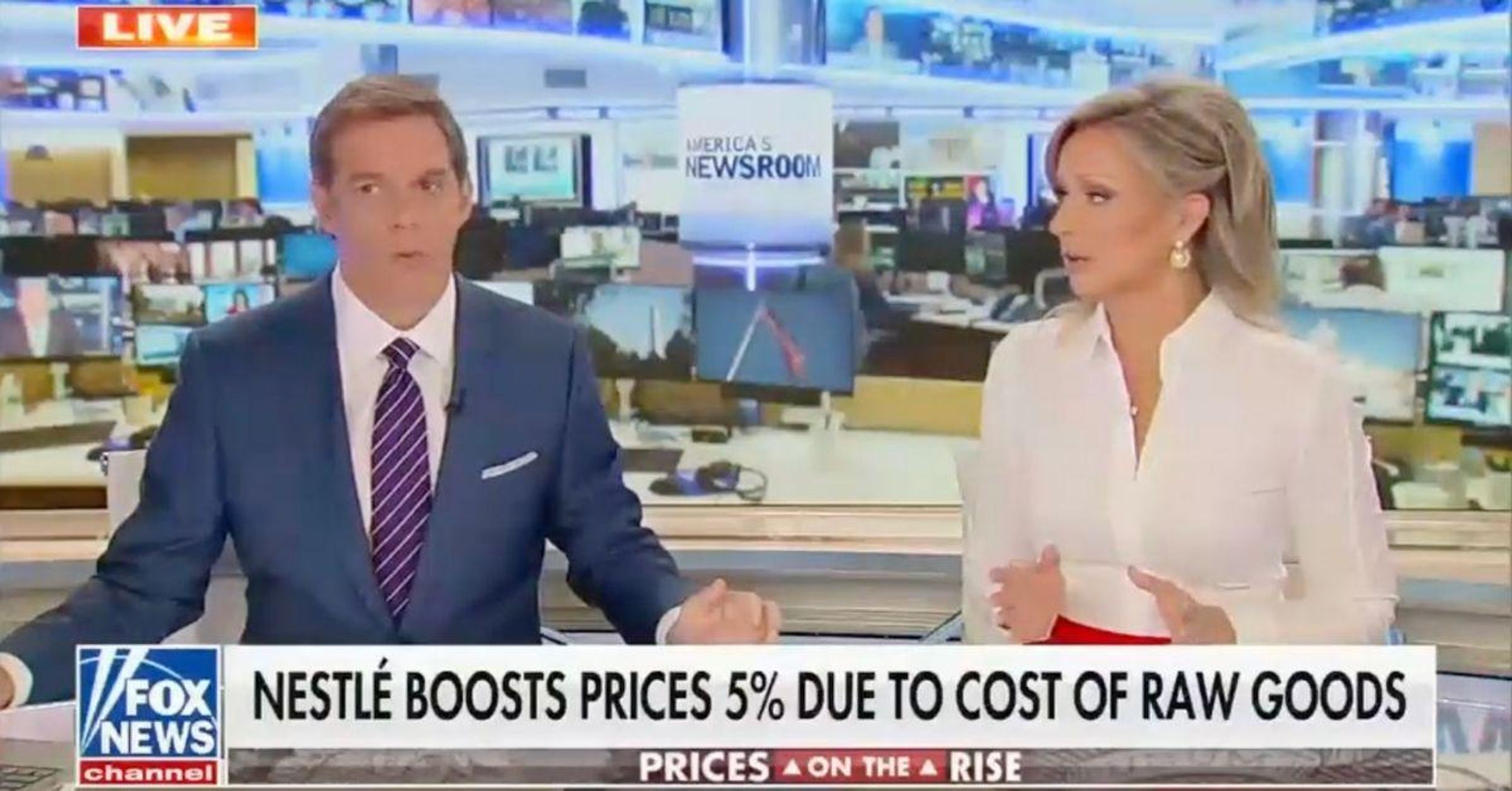 Fox News Anchor Roasted Hard After Claiming A Gallon Of Milk Is 'Nearly $11' In New York City