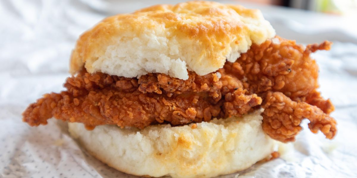 ChickfilA's spicy chicken biscuit is back It's a Southern Thing