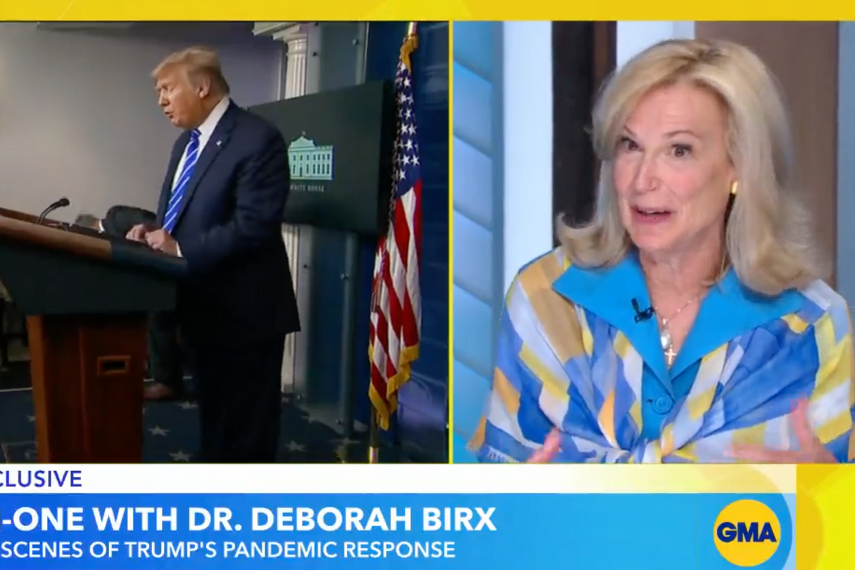 Dr. Birx Recalls Creepy ‘Twilight Zone’ Episode Where Blithering Idiot Is POTUS During Global Pandemic