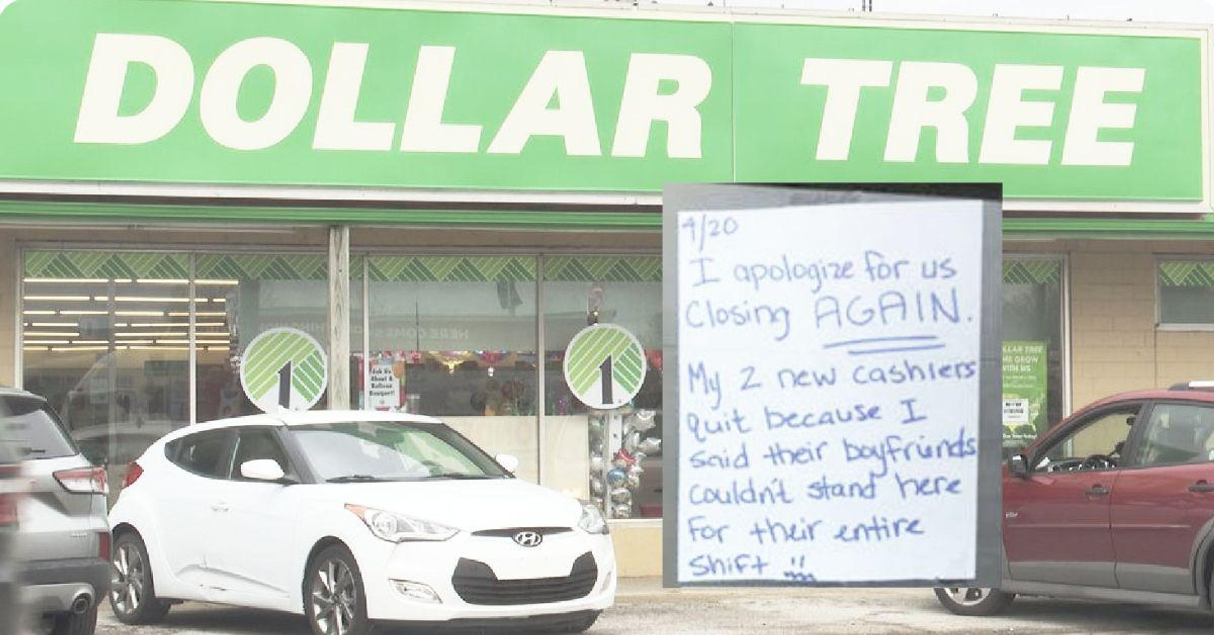 Dollar Tree Manager Fired After Posting Sign Saying They'll Only Hire 'Baby Boomers' Due To 'Lazy' Gen Z Workers